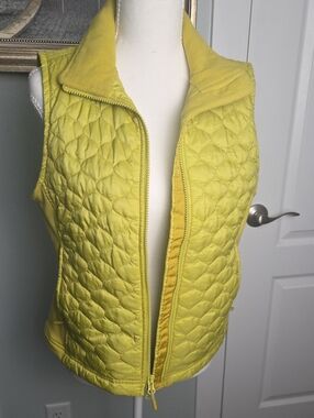 L.L. Bean Quilted Yellow Women's Vest